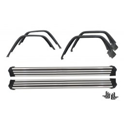 Praguri laterale cu extensii aripi pentru Mercedes G-Class W463 5 usi