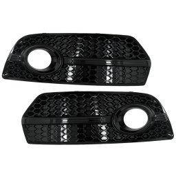 Grile laterale RS Design negru lucios pentru Audi Q5 SUV 8R 2008-2011