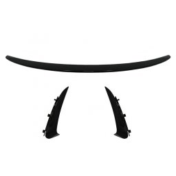 Eleron portbagaj cu flapsuri spate Mercedes Clasa C Coupe C205, negru lucios