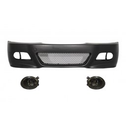 Bara fata BMW Seria 3 E46 M3 Design cu proiectoare ceata fumurii