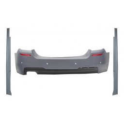 Bara spate cu praguri laterale pentru BMW Seria 5 F10 2011-2017 M-Technik