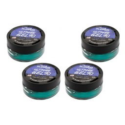 Set 4 odorizante gel auto Paradise Air Platinum New Car Black