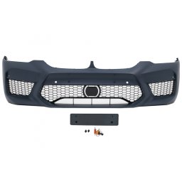Bara fata BMW Seria 5 G30 G31 2017-2019 M5 Design cu grile si PDC