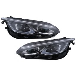 Faruri LED pentru VW Golf 8 VIII 2020-2024 cu semnal dinamic secvential