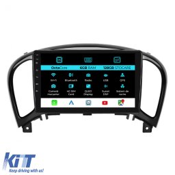Navigatie dedicata Nissan Juke 2010-2017, 9 inch, 6GB RAM, 128GB, CarPlay