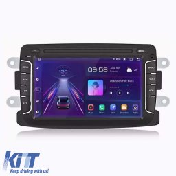 Navigatie dedicata Dacia Logan Duster Sandero Dokker 7 inch, CarPlay, 2GB/32GB