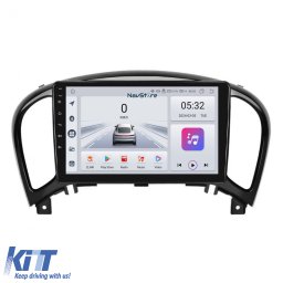 Navigatie Android dedicata Nissan Juke 2010-2017, 9 inch, 4GB RAM, 64GB, CarPlay