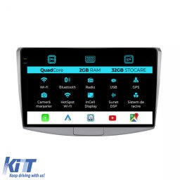 Navigatie dedicata VW Passat B6 B7 CC 2005-2015, CarPlay, 2GB RAM, 32GB