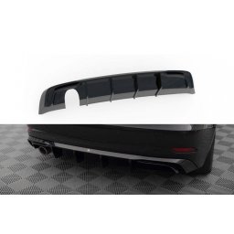 Difuzor spate Maxton Design pentru Audi A3 Sportback 8V 2016-2020, lac negru