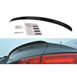 Spoiler portbagaj Maxton Design S-Line pentru Audi A4 B9 Sedan, lac negru