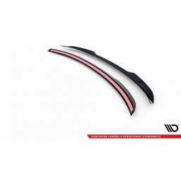 Spoiler portbagaj Maxton Design pentru Audi S8 D4 2012-2015, lac negru