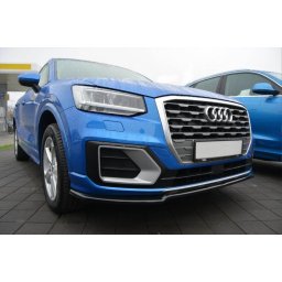 Spoiler bara fata Audi Q2 Sport 2016+ Maxton Design, lac negru