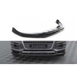 Spoiler bara fata Audi Q7 2015-2019 Maxton Design, lac negru