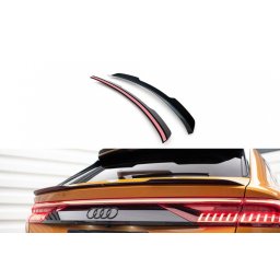 Spoiler portbagaj Audi Q8 S-Line 2018+ / SQ8 2019+ lac negru