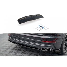 Adaugare difuzor spate Maxton Design pentru Audi SQ8 2019+, lac negru