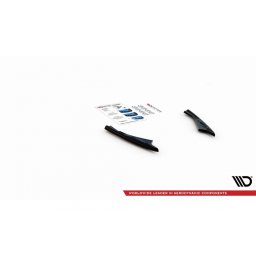 Extensii laterale bara spate Audi SQ8 2019+ Maxton Design, lac negru