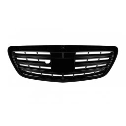 Grila fata negru lucios A Design pentru Mercedes S-Class W222 2013-2020