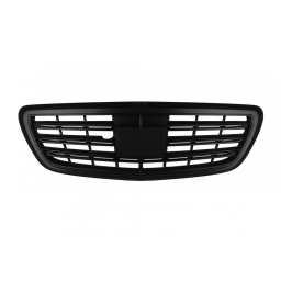 Grilaj fata mat negru A Design pentru Mercedes S-Class W222 2013-2020