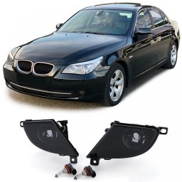 Set proiectoare ceata fum cu becuri pentru BMW Seria 5 E60 E61 LCI 2007-2010