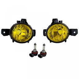 Set proiectoare ceata galbene cu becuri H11 pentru BMW Seria 1, X3 si X5