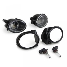 Set proiectoare ceata cu sticla clara pentru BMW E39 E46 cu bara M