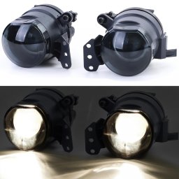 Faruri de ceata cu proiector si lentila fumurie pentru BMW X3 E83 2004-2006