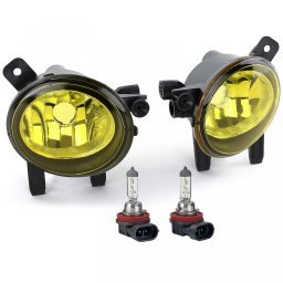 Set proiectoare ceata galbene pentru BMW Seria 2 F22/F23/F45/F46