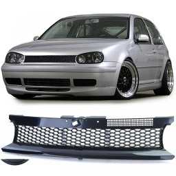 Grila radiator tip fagure neagra, fara emblema, pentru VW Golf 4 1997-2006