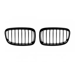 Set grile radiator negre pentru BMW Seria 1 F20/F21 2011-2015