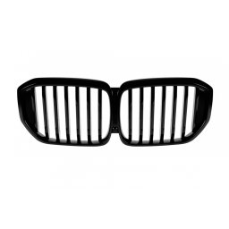 Grile radiator negre lucioase cu camera pentru BMW X5 G05 LCI 2023+