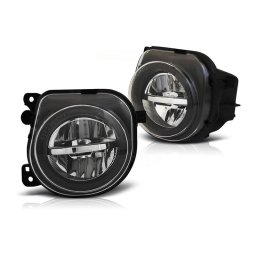 Kit proiectoare LED crom pentru BMW Seria 5 F10/F11/F07 stanga-dreapta