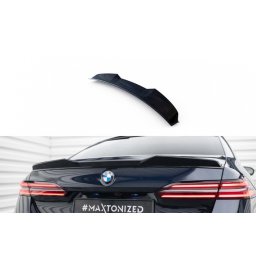 Spoiler portbagaj Maxton Design pentru BMW Seria 5 G60 M 2023+, lac negru