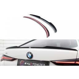 Spoiler portbagaj Maxton Design pentru BMW i4 G26 M 2021+ lac negru