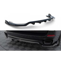 Spoiler bara spate Maxton Design pentru BMW X5 F15 M 2013-2018, lac negru
