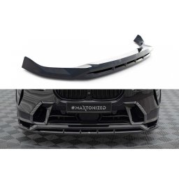 Spoiler frontal Maxton Design pentru BMW X7 G07 M 2022+ lac negru