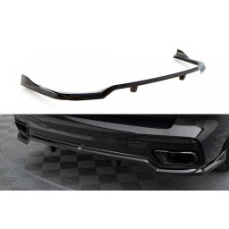 Spoiler bara spate Maxton Design pentru BMW X7 G07 M 2022+, lac negru