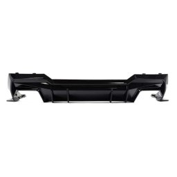 Difuzor bara spate tuning pentru BMW Seria 4 G22 Coupe 2020+, lac negru