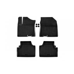 Covorase auto din cauciuc pentru Hyundai Kona Electric 2018-2023, set 4 piese