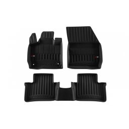 Covorase auto cauciuc Opel Astra Electric 2022+, ProLine, negre, set 3 piese