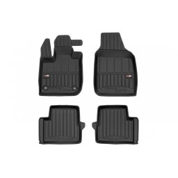 Covorase auto din cauciuc Fiat 500 II Electric 2021+ ProLine, set 4 piese negre