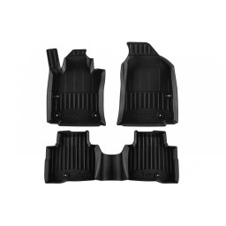 Covorase auto din cauciuc SsangYong Actyon 2024+ ProLine, set 3 piese