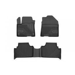Mochete cauciuc Hyundai Kona Electric 2018-2023, set 4 piese negre