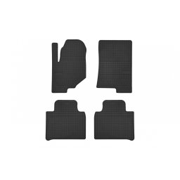 Covorase auto din cauciuc pentru SsangYong Rexton 2017+, set 4 piese negre