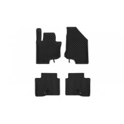 Covorase auto din cauciuc pentru SsangYong Torres EVX 2023+, set 4 piese negre