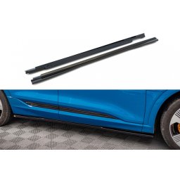 Adaugiri praguri Maxton Design pentru Audi E-tron 2018-2022, lac negru