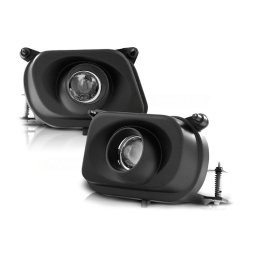 Set proiectoare ceata cu lentila pentru Mercedes E-Class W210 1995-1999, negre