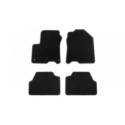 Covorase auto mocheta Hyundai Kona Electric 2019-2023, Rex, negre, set 4 piese