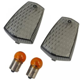 Lentile de semnalizare fumurii pentru Yamaha, pereche, compatibile FZR FZ XJR XJ TDM