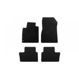 Covorase auto textile Nissan Juke 2019+ Rex negre, set 4 piese