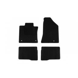Covorase auto textile Rigum pentru Ssangyong Korando 2019+, set 4 piese negre